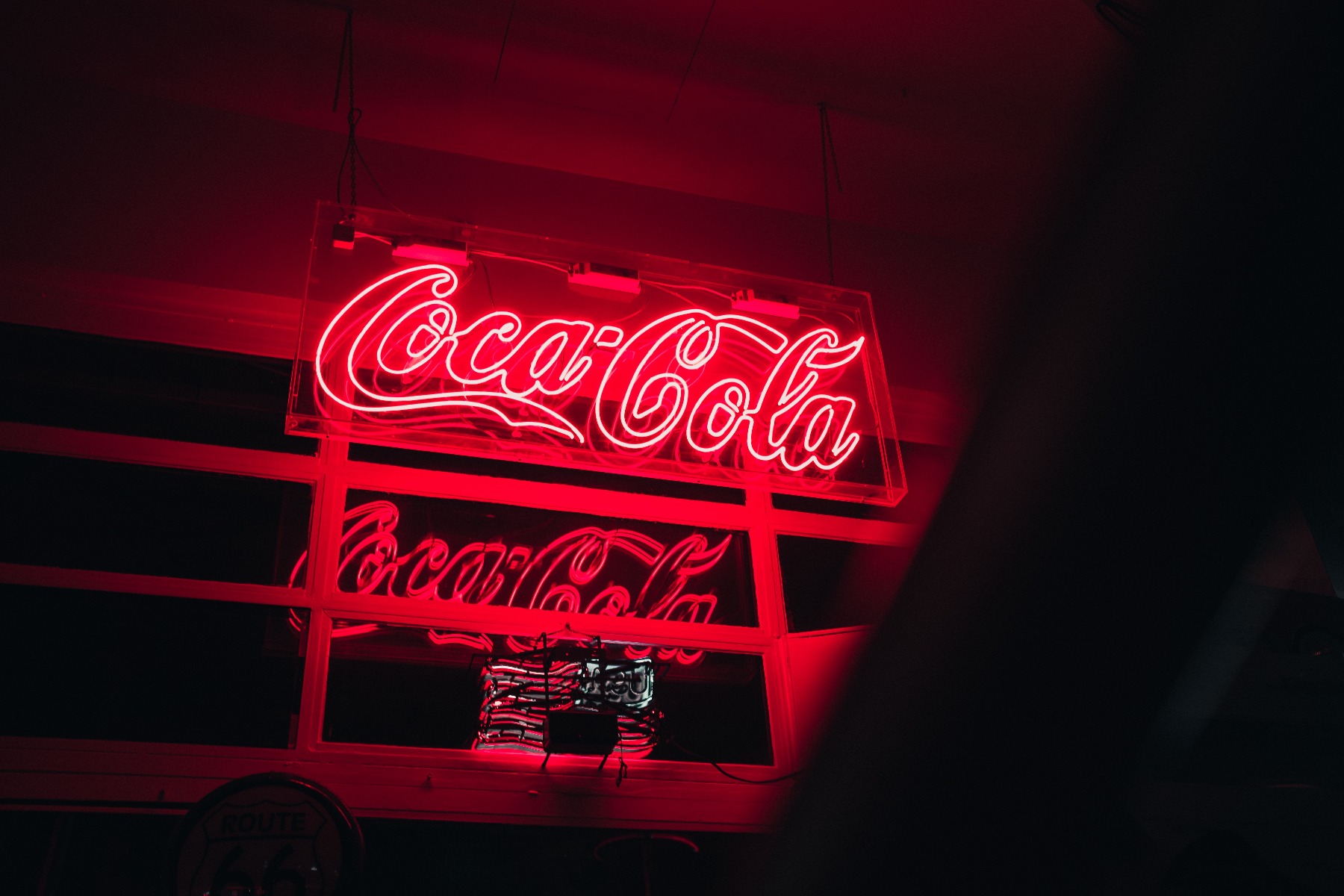 Coco cola logo lights Coco cola logo lights