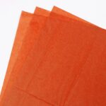 Orange Silicone Greaseproof Paper 450mm x 750mm Product image 1